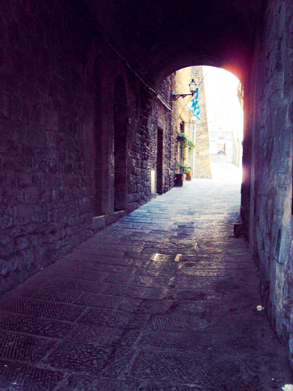 Tuscan Alley 2 - Volterra by cattycass