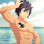 Fairy Tail Beach party : Gray Fullbuster