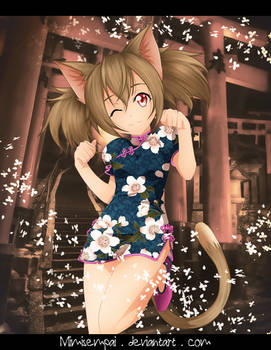 SAO chinese dress style: Silica