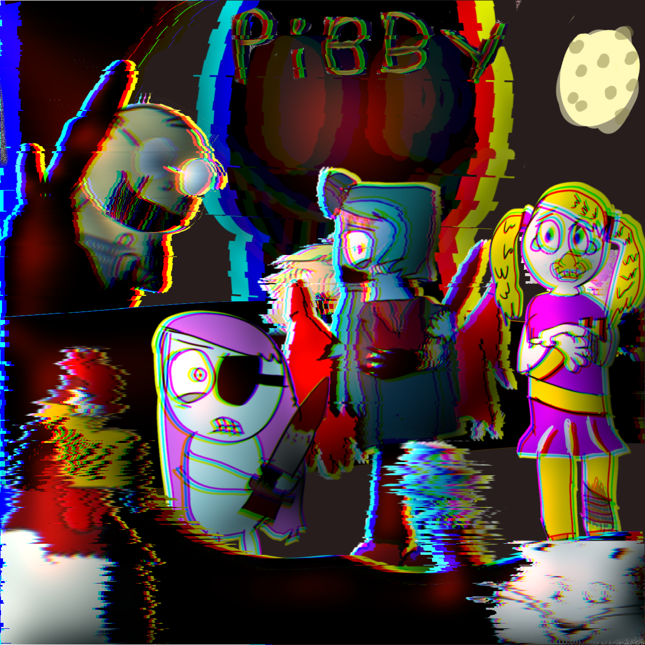 Pibby Number Lore 5 by Aidenwindows88 on DeviantArt