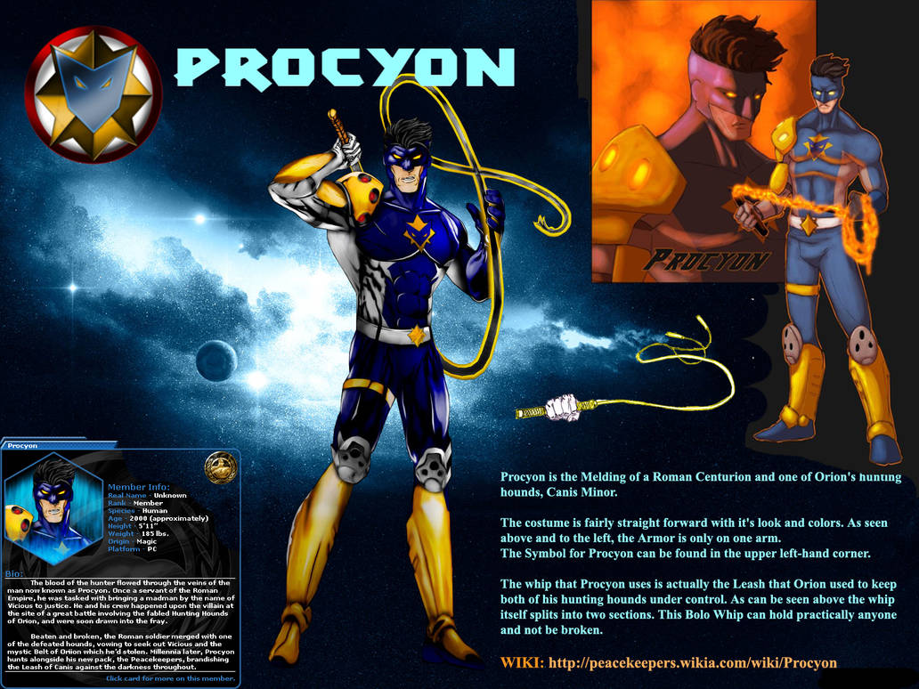 Procyon Character Reference by Miyuki-Arashi on DeviantArt