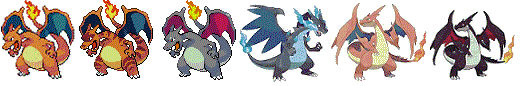Forms Of Charizard by AveryCF on DeviantArt
