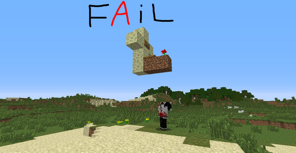 Minecraft FAIL by AveryCF on DeviantArt