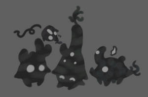 Little bean spirit thingies from earlier this year