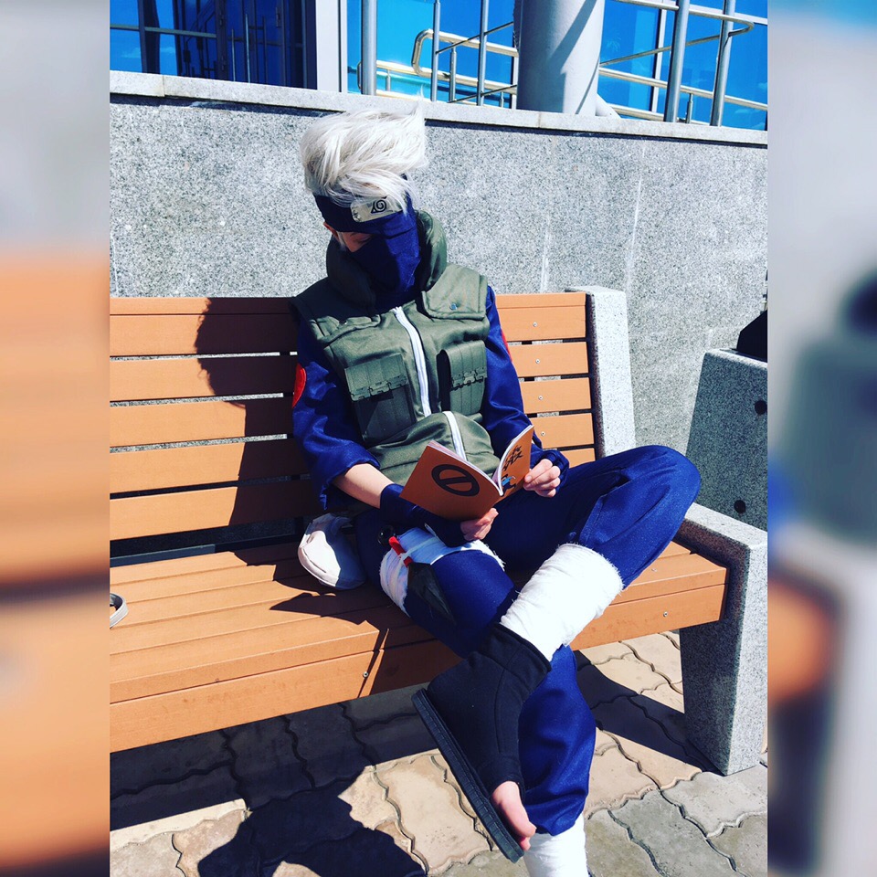 Hatake Kakashi from Naruto Costume Cosplay