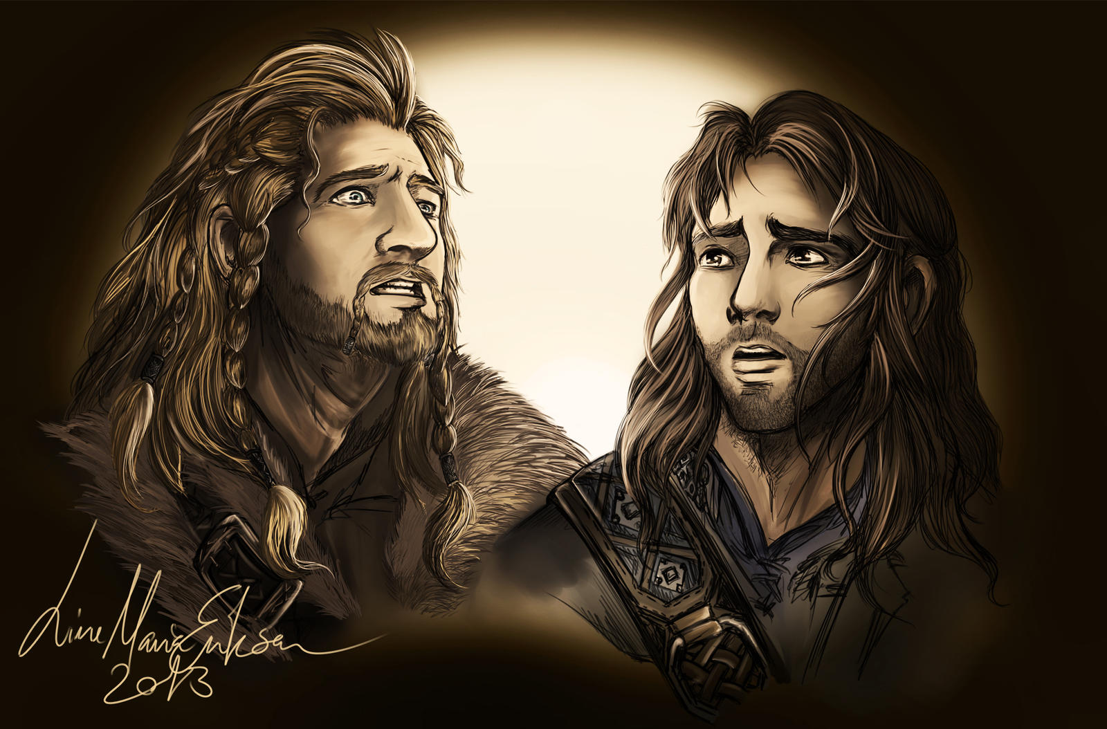 .: I See Fire - Kili and Fili :.