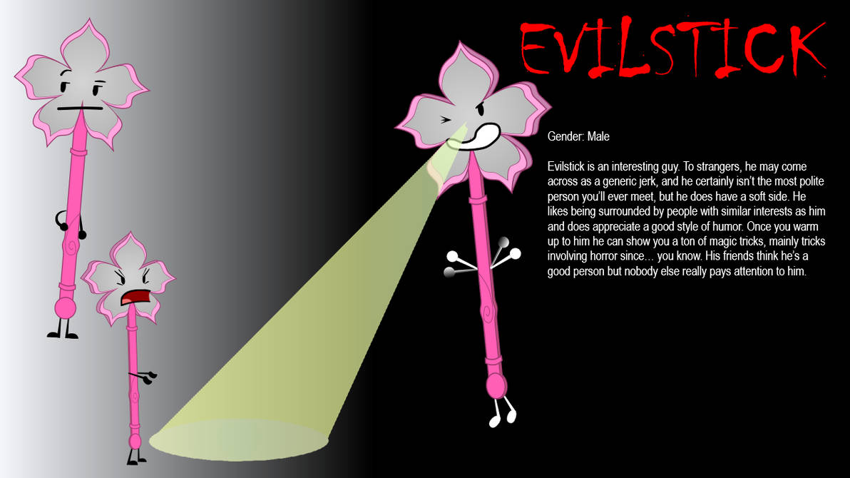 Evilstick! by TJthedecentPCgamer on DeviantArt