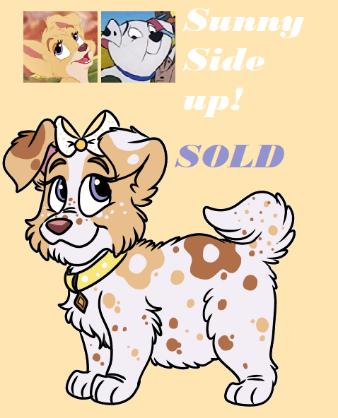 Rolly x Angel Pup Adopt: SOLD by spottypeaches on DeviantArt