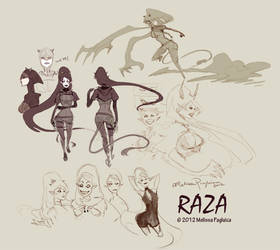 Raza - character concept sketch