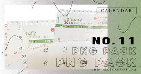 png pack 11 Calendar by Chen-Ye