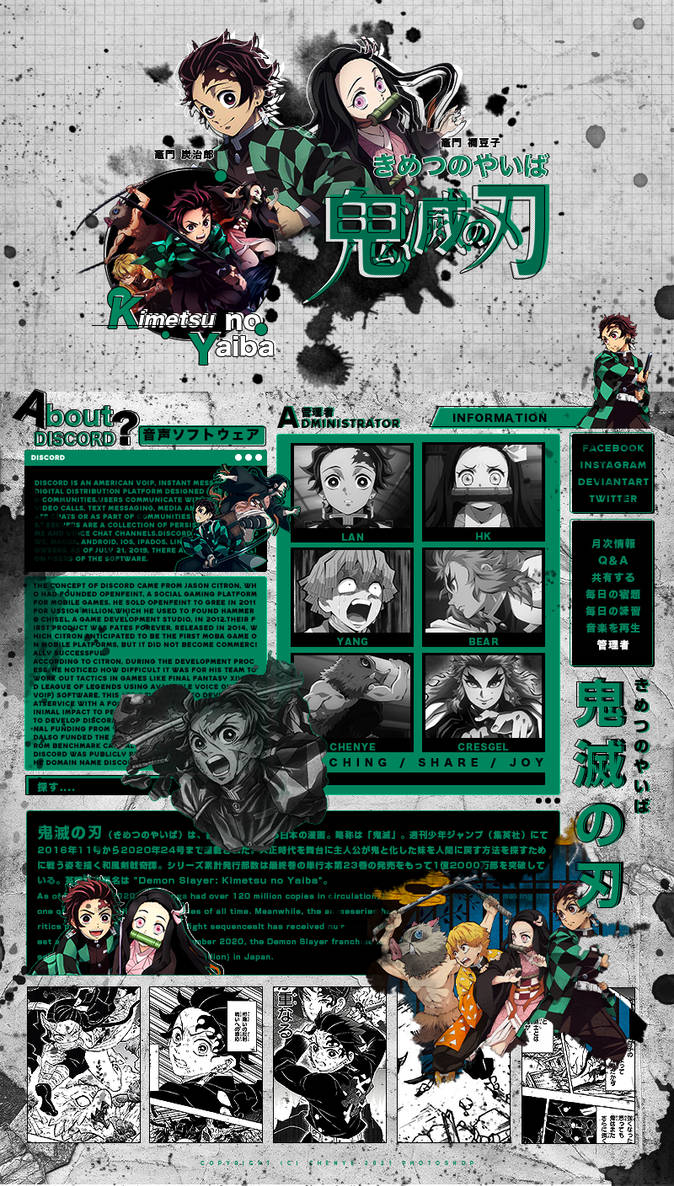 Demon Slayer Kimetsu No Yaiba Layout By Chen Ye On Deviantart Demon Slayer Kimetsu No Yaiba Layout By Chen Ye On Deviantart
