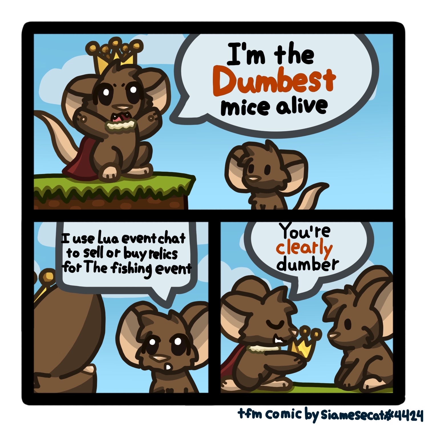 Transformice comic #1 by Siamesespeoncat on DeviantArt