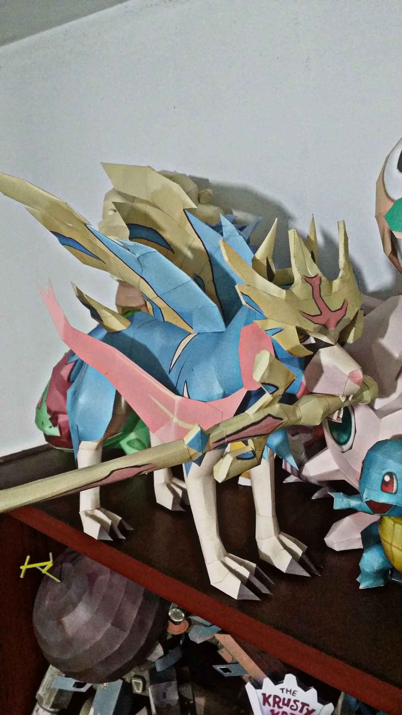 Papercraft Zamination Pokemon Papercraft - Zacian by guillermomate on DeviantArt
