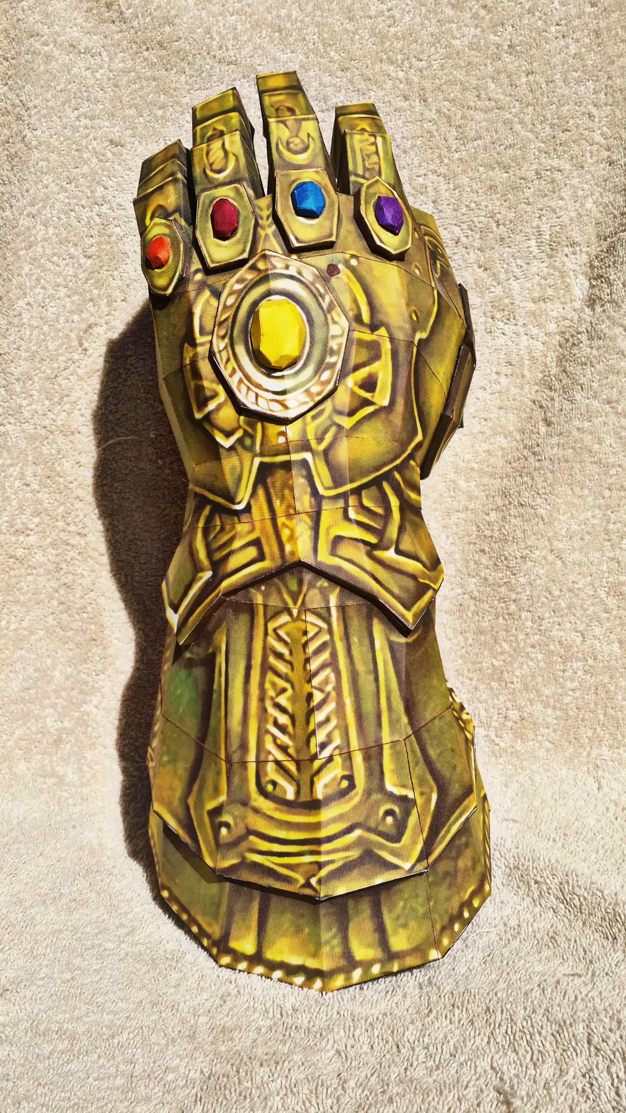 Marvel Papercraft - Infinity Gauntlet by guillermomate on DeviantArt