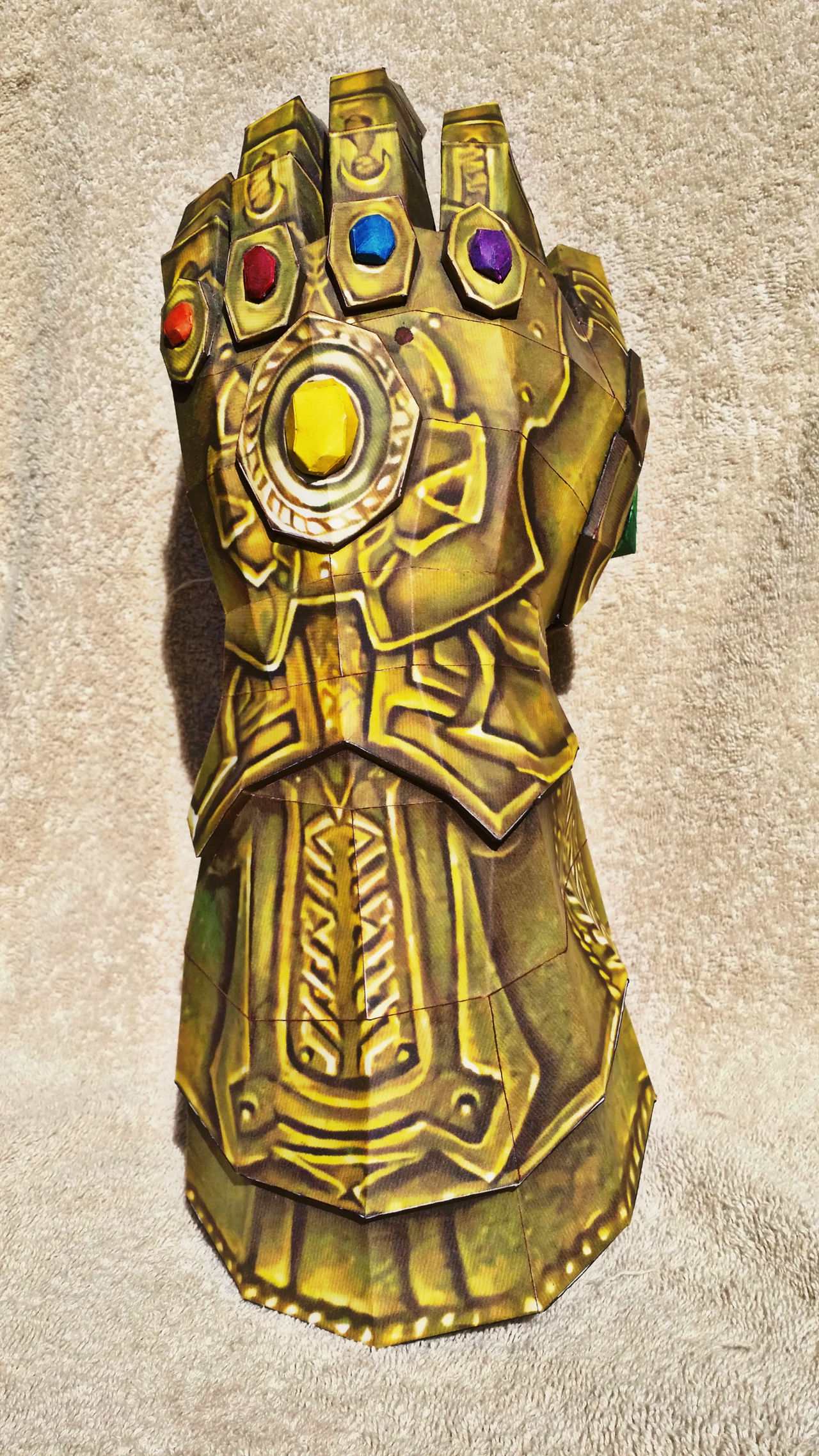 Marvel Papercraft - Infinity Gauntlet by guillermomate on DeviantArt