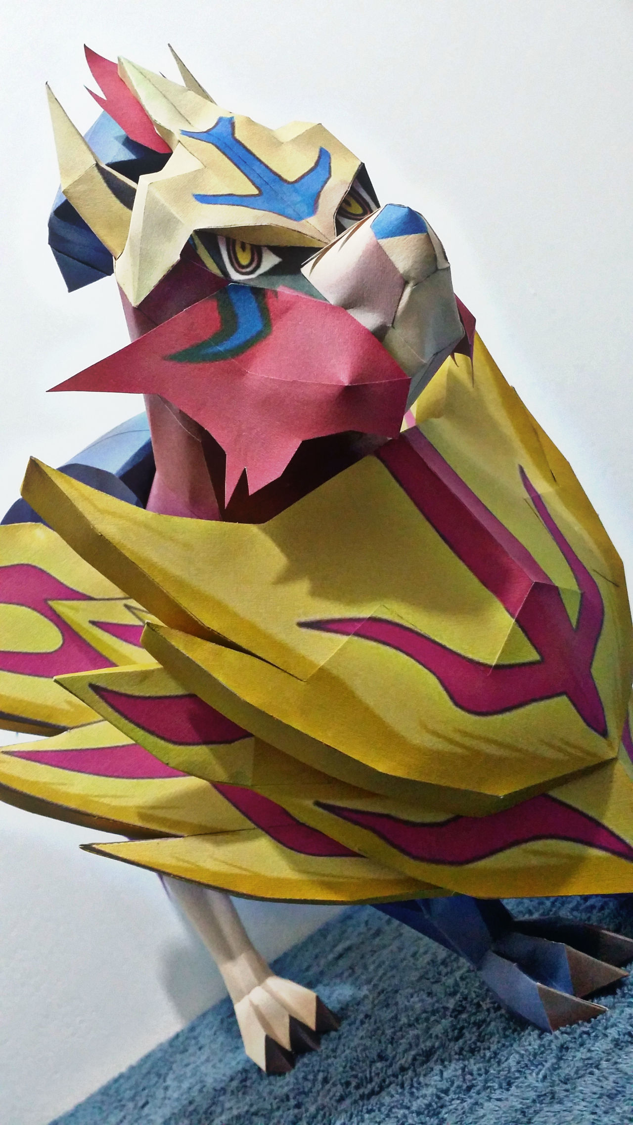 Papercraft Zamination Pokemon Papercraft - Zamazenta by guillermomate on DeviantArt