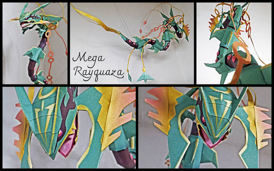 Day 603 B - Mega Rayquaza (Shiny) by AutobotTesla on DeviantArt