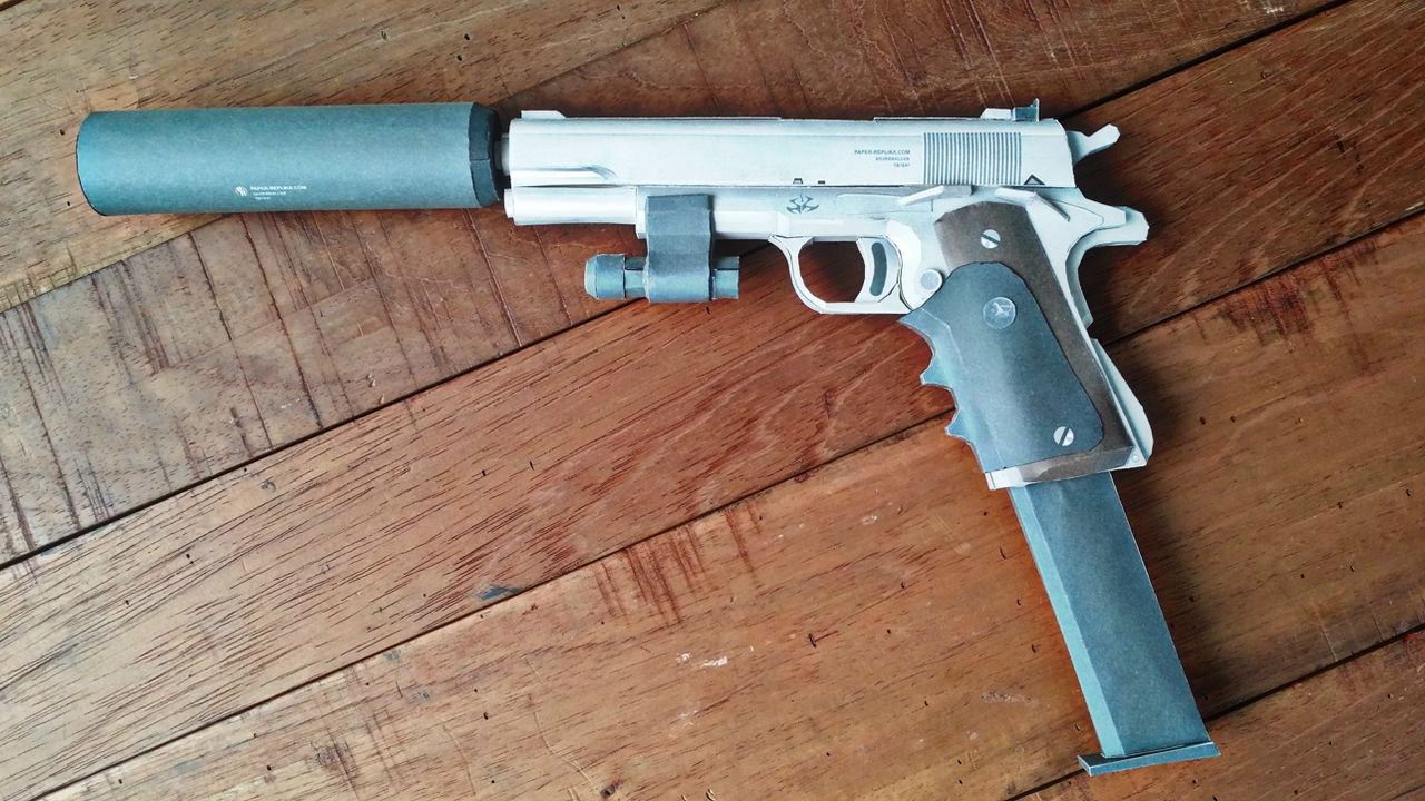 Hitman Papercraft Silverballer By Guillermomate On Deviantart Hitman Papercraft Silverballer By Guillermomate On Deviantart