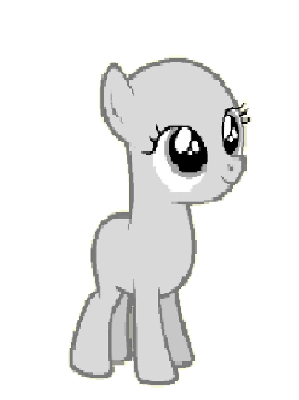 MLP FIM filly base by princesspeachfanart on DeviantArt