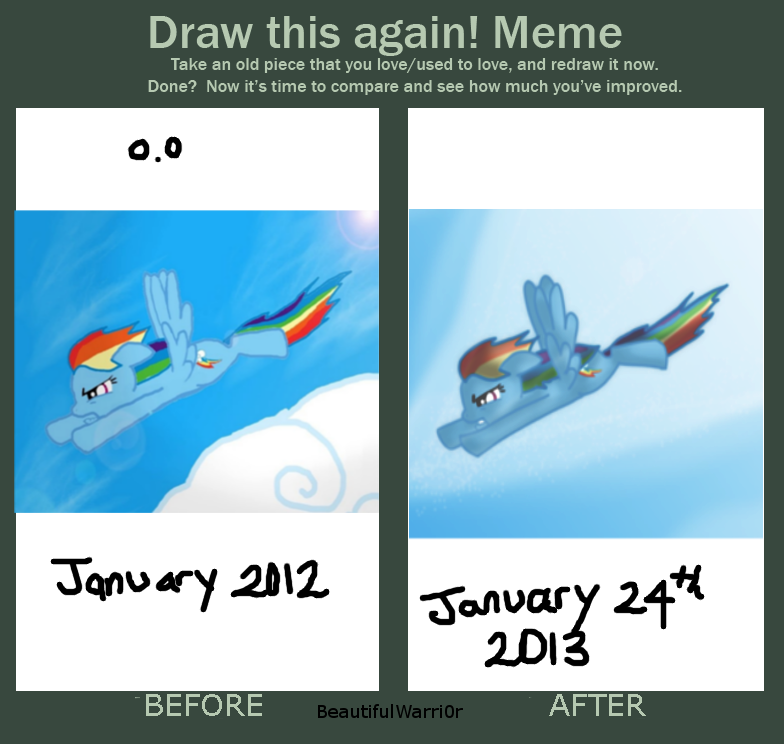 Draw this again meme