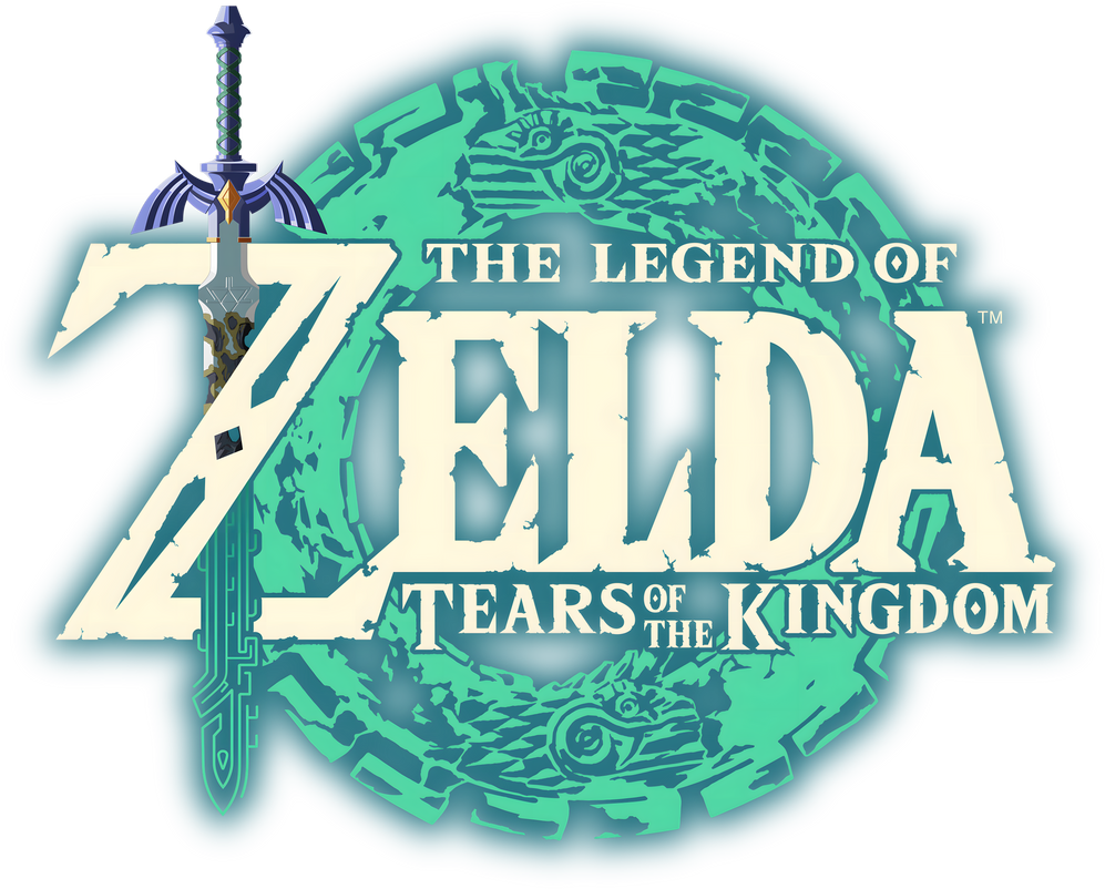 Logo of The Legend of Zelda Tears of the Kingdom by Nintendokater on