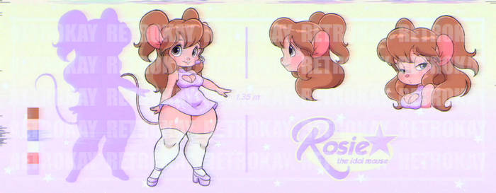 Rosie the Idol Mouse  - Adoptable 