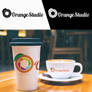 Orange-studio-logo-template