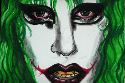 Gaga Joker Watercolour