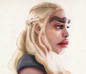 khaleesi caricature