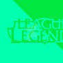 League of Legends minimalist green logo