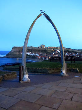 Whitby through the whale bones