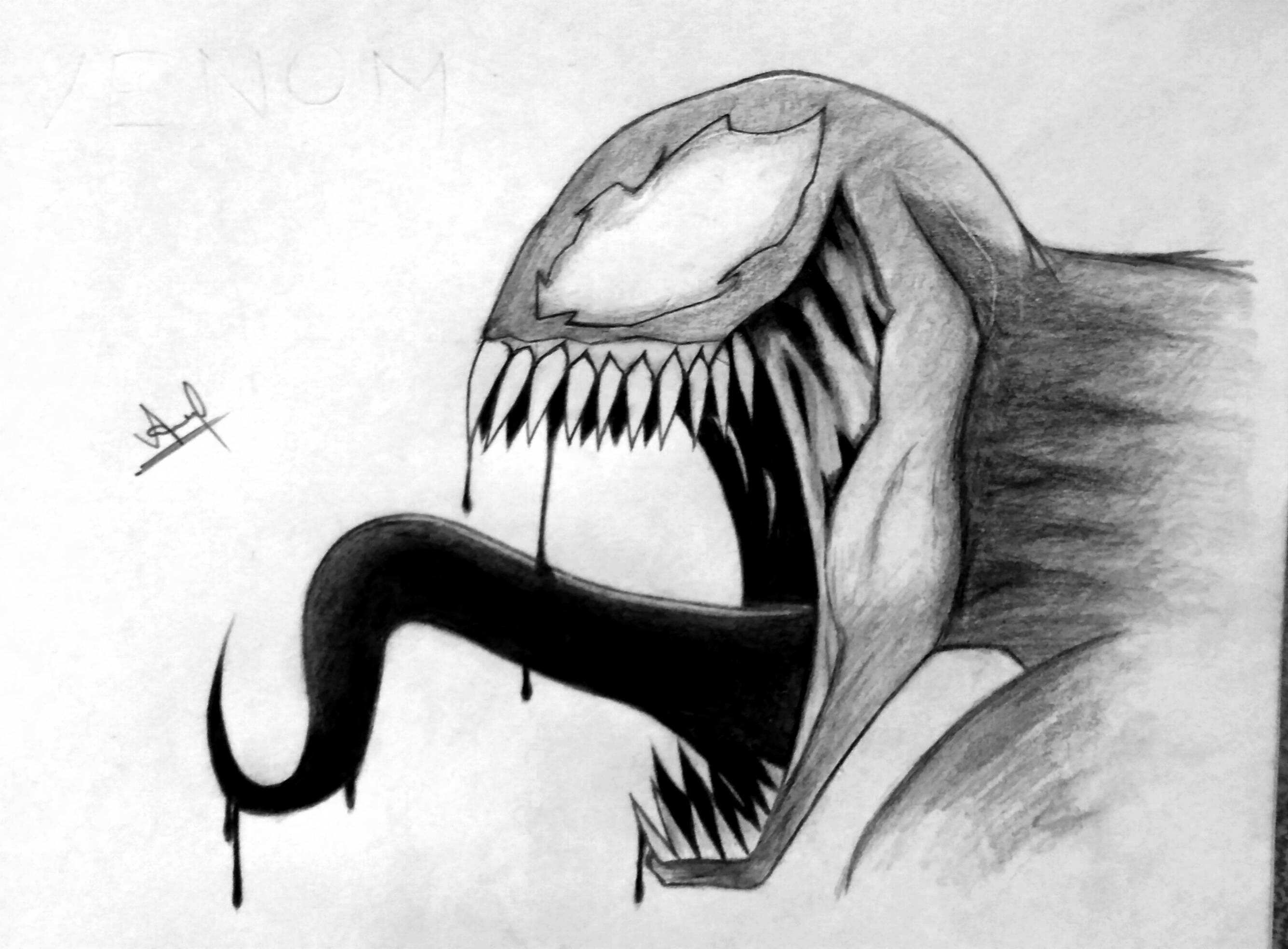 Drawing venom How To