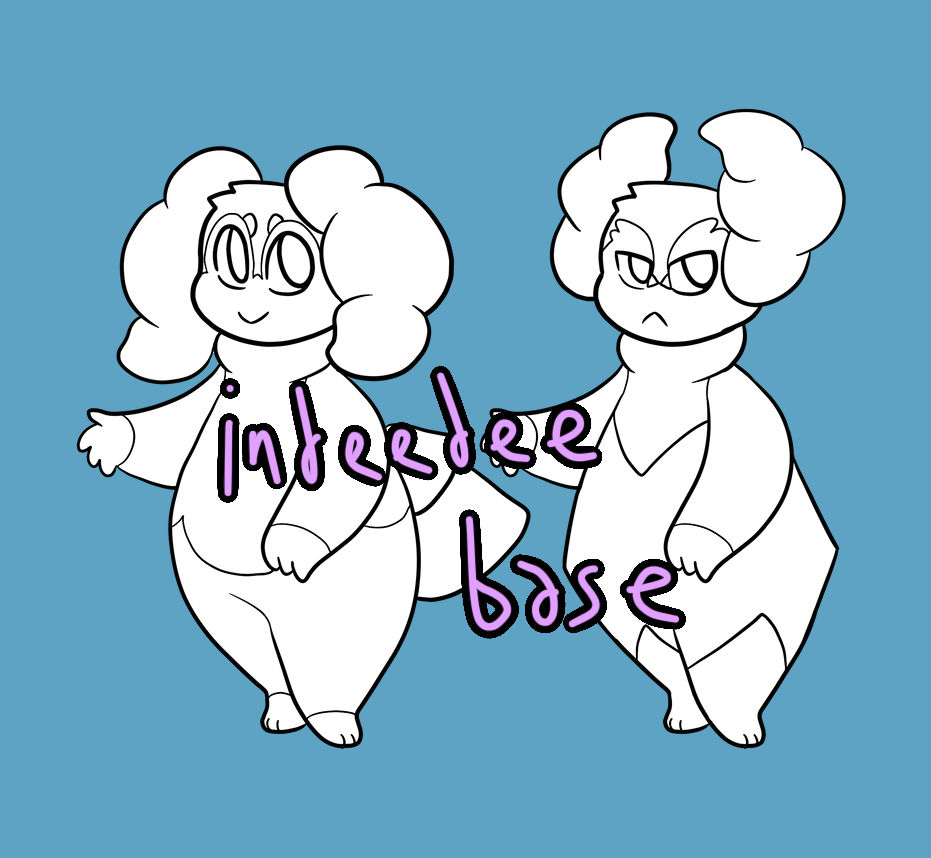 Indeedee Base by cadgy on DeviantArt