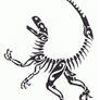 Tribal - Raptor Skeleton
