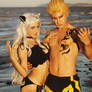 Laxus and Mirajane Summer Cosplay