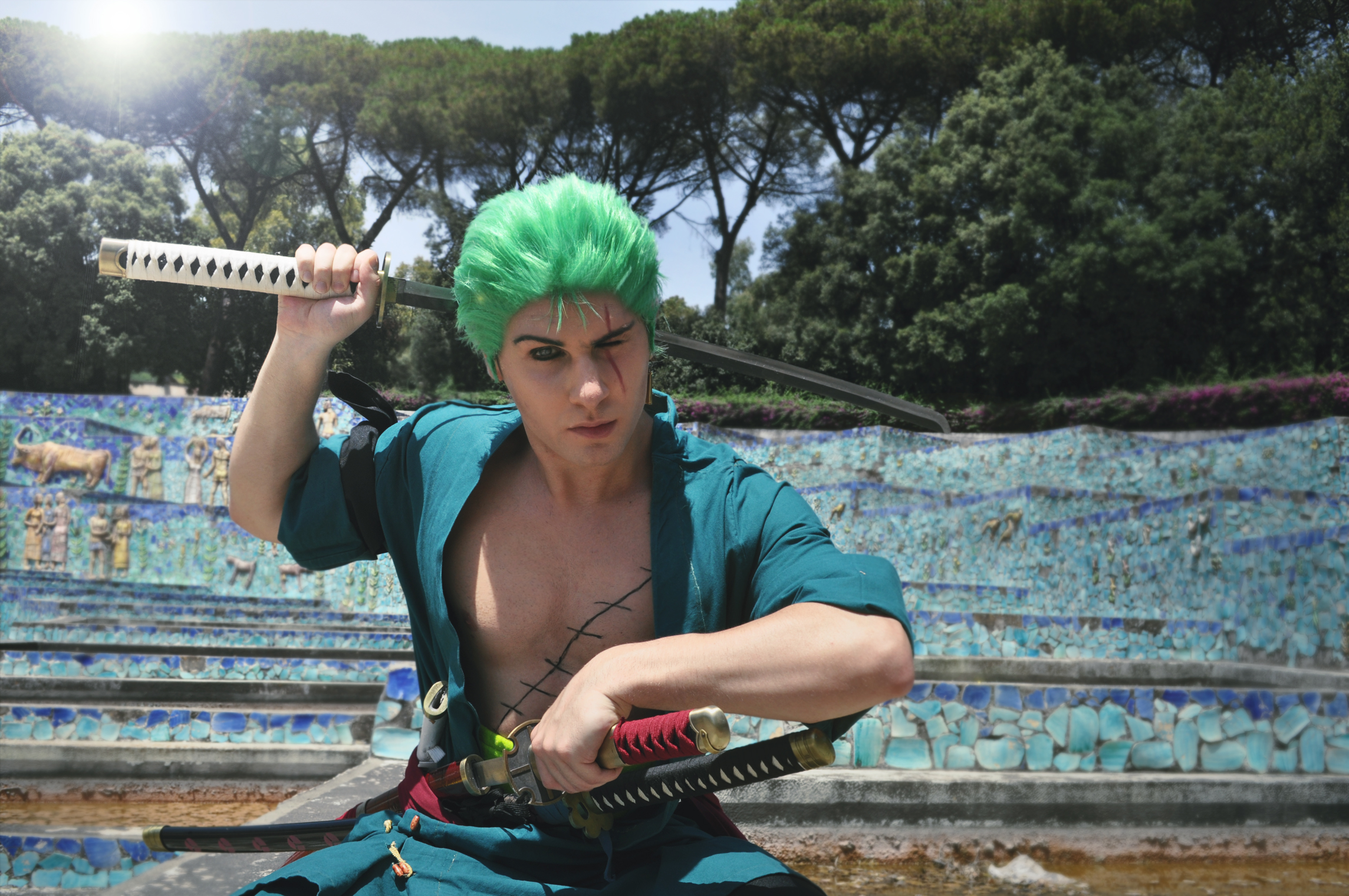 Roronoa Zoro Time Skip Cosplay