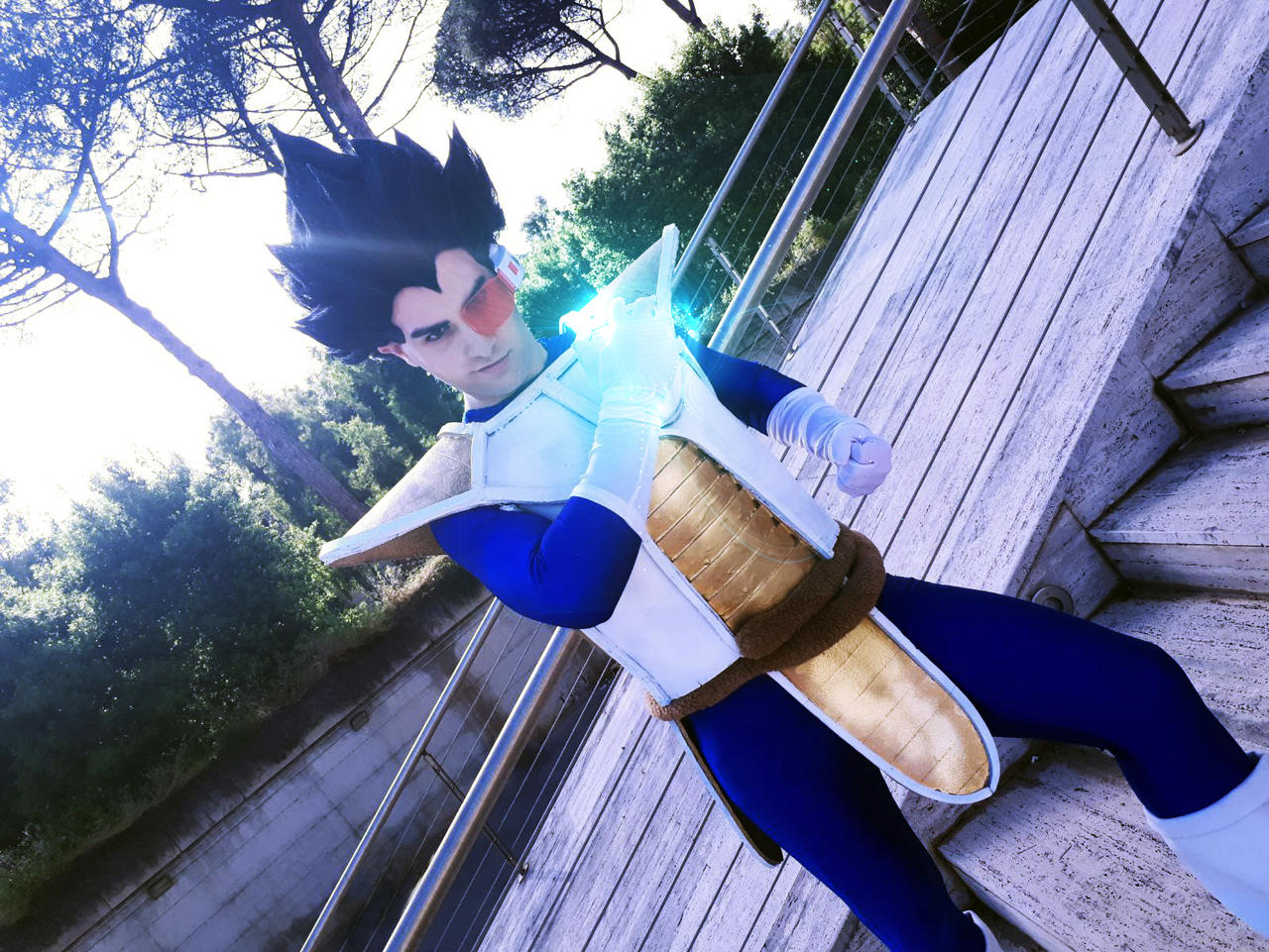 Vegeta Scouter Cosplay Dragonball Z by iHyTeZ on DeviantArt
