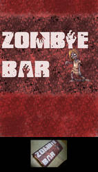 Birthday Zombie Chocolate Bar