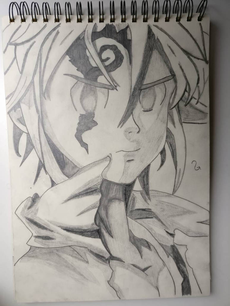 Anime Drawings Meliodas Ruang Belajar Siswa Kelas 10