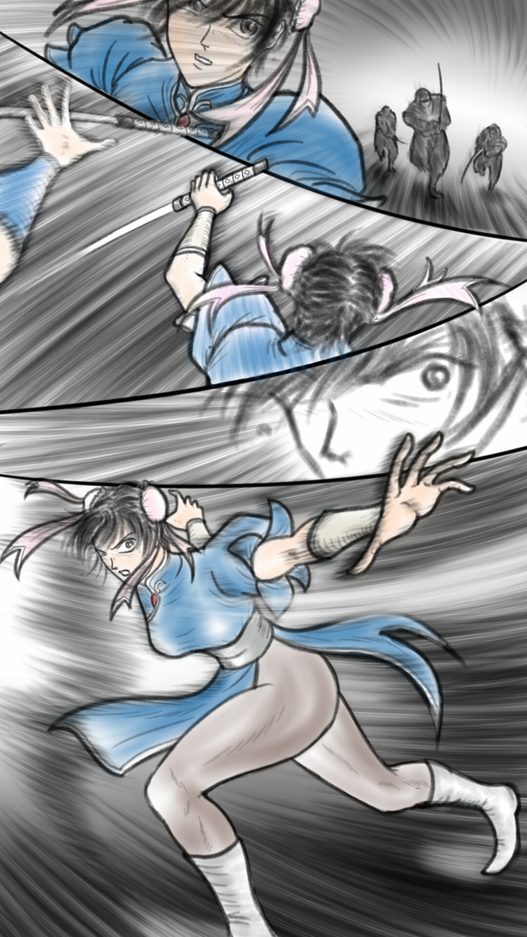 Chun Li vs Ninja P7