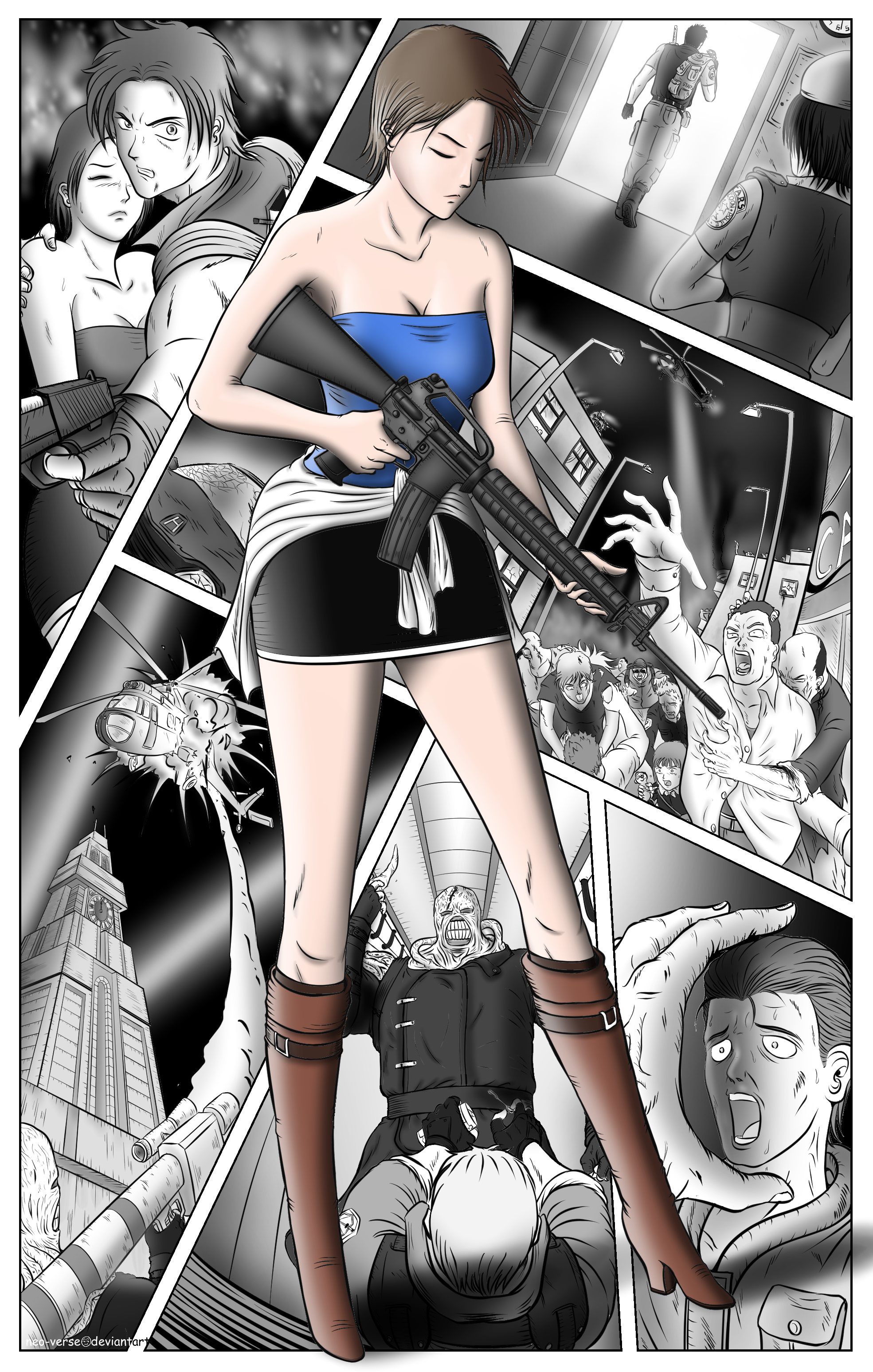 Jill Valentine (Resident Evil 3: Nemesis) by TotallyToastyAri