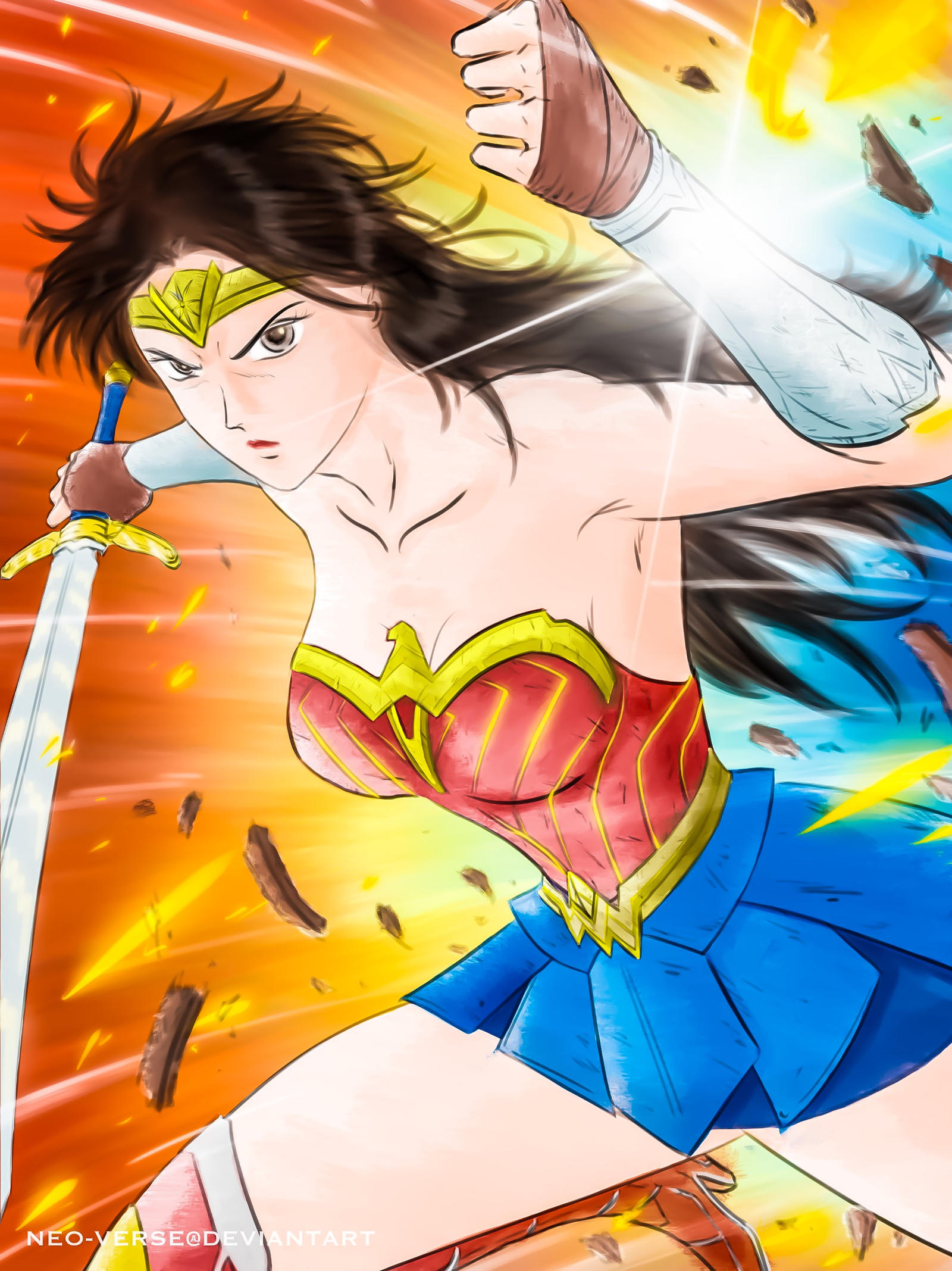 Wonder Woman in Action