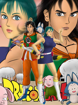 Dragon Ball - Bulma and Yamcha