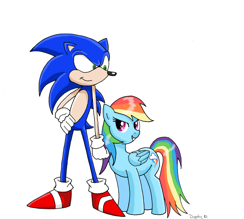 Sonic and RD by TheBlackEmperor on DeviantArt