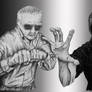 Stan Lee and Bruce Lee (Request)