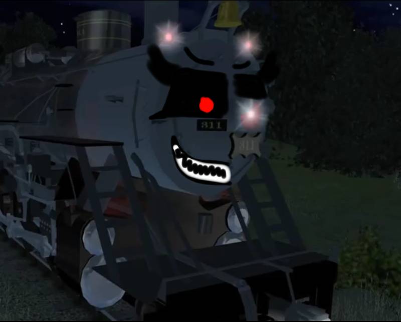 Jessica the creepy, scary, monstrous ghost train by CDrailfan18 on ...
