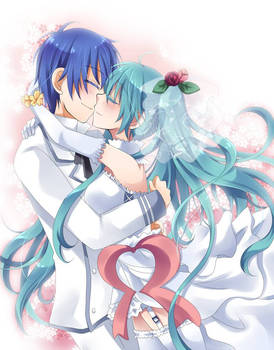kaito and miku are finally married