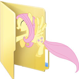 Fluttershy custom folder icon