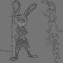 Judy Hopps Sketch / Study