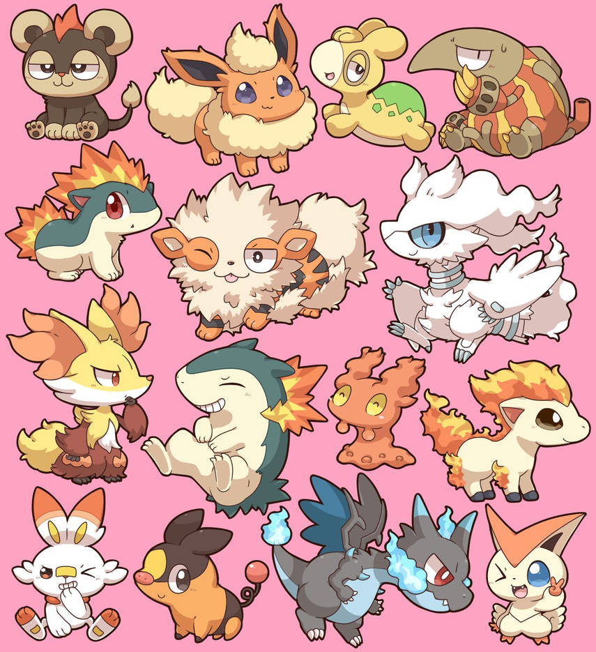 Fire Type Custom Fire type. by 2maru on DeviantArt